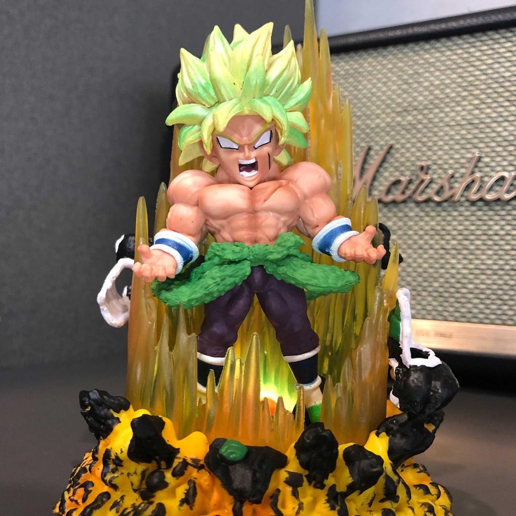 Figure / Mô hình Broly Super Saiyan có LED 14cm - Dragon Ball