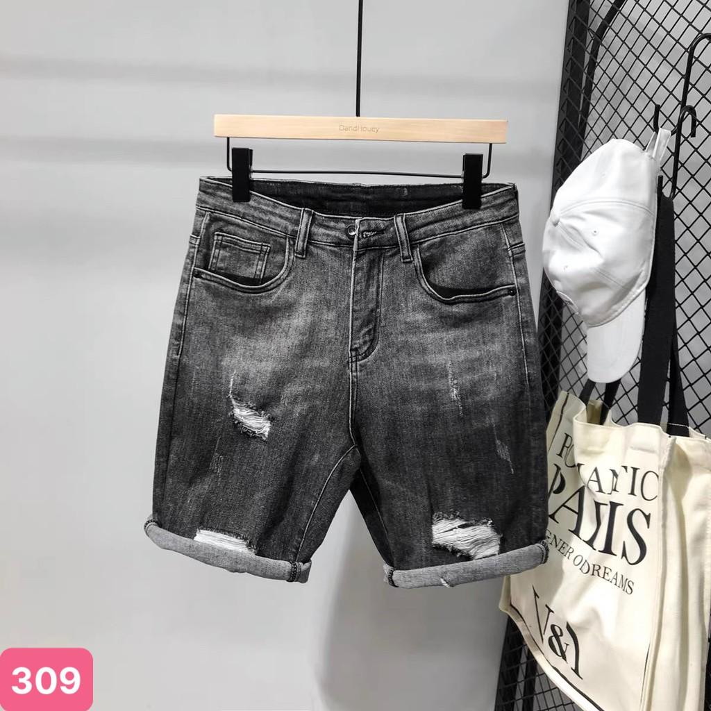 Quần short jean nam, quần đùi nam chất liệu bò ( jean ) mềm mịn, from chuẩn hadong11