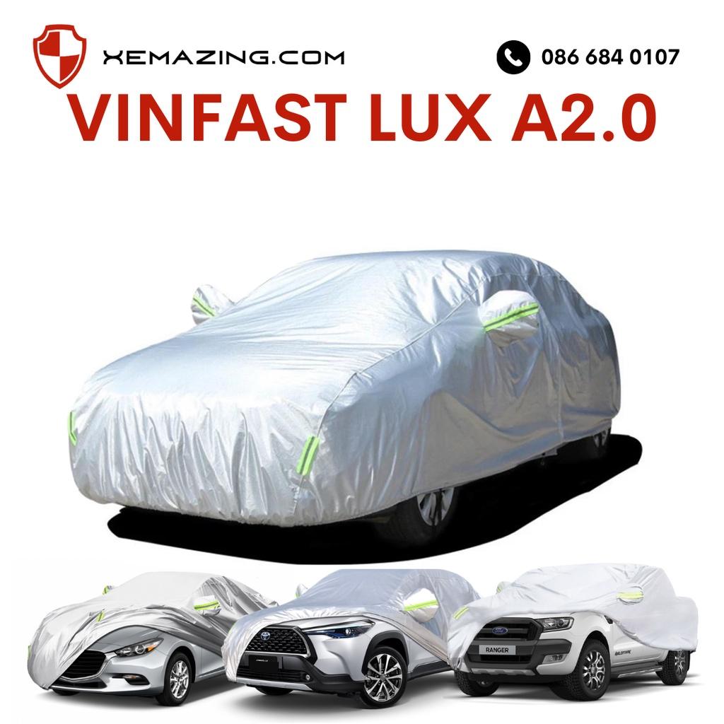 Bạt Phủ ô tô VINFAST LUX A2.0 Nhãn hiệu XEMAZING