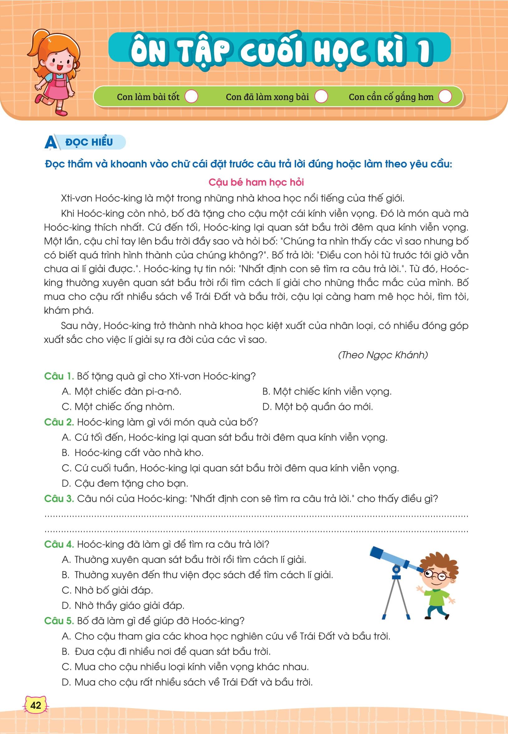 Phiếu Bài Tập Cuối Tuần Tiếng Việt 4