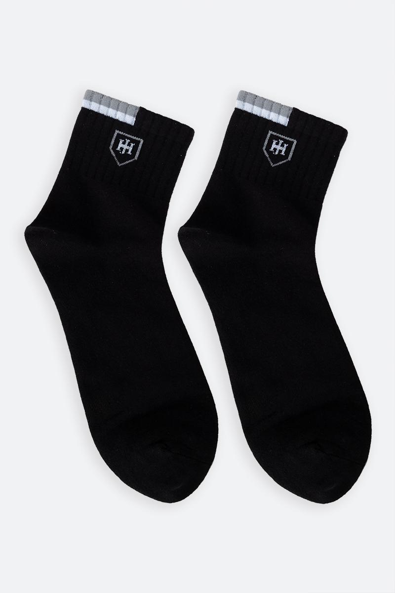 Vớ Nam Cổ Cao Cao Cấp SK23FH05P-HG - DARK GREY, DARK GREY