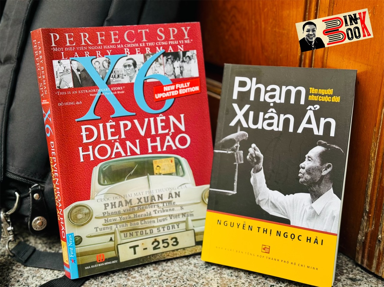Combo 2c Phạm Xuân Ẩn: TÊN NGƯỜI NHƯ CUỘC ĐỜI - ĐIỆP VIÊN HOÀN HẢO X6 - Cuộc đời hai mặt phi thường của Phạm Xuân Ẩn