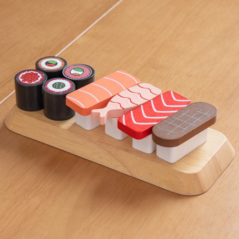 Set đồ chơi mô hình món Sushi, đồ chơi nhập vai nhà bếp cho bé