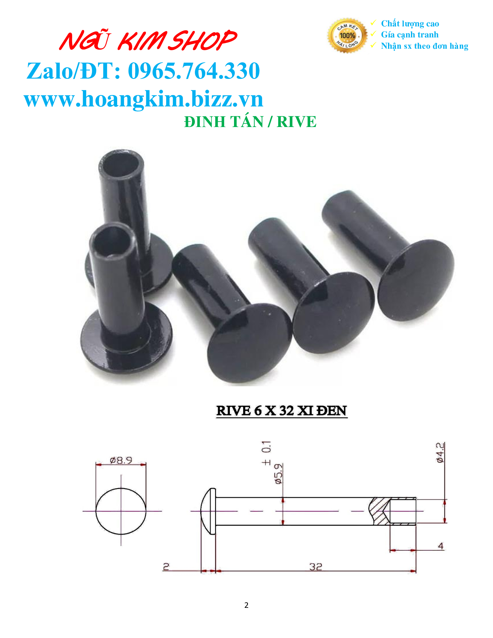 ĐINH TÁN _ RIVE M5, M6, M8, M10