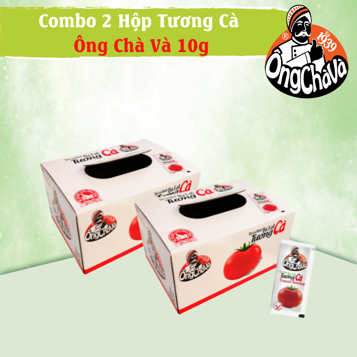 Combo 2 Hộp 240 Gói Tương Cà Ông Chà Và 10gr