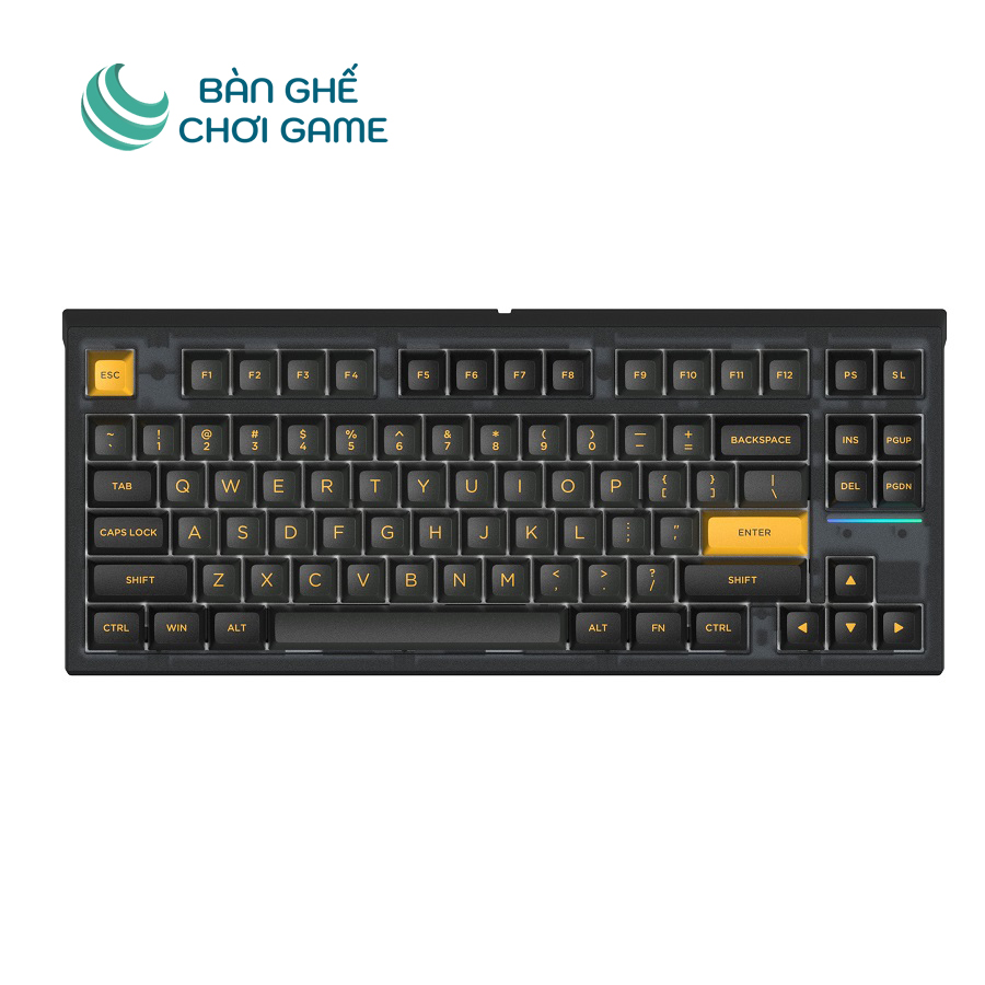 Bàn phím cơ không dây FL-Esports FL750 Polar Night Black 3 Mode - Hàng chính hãng