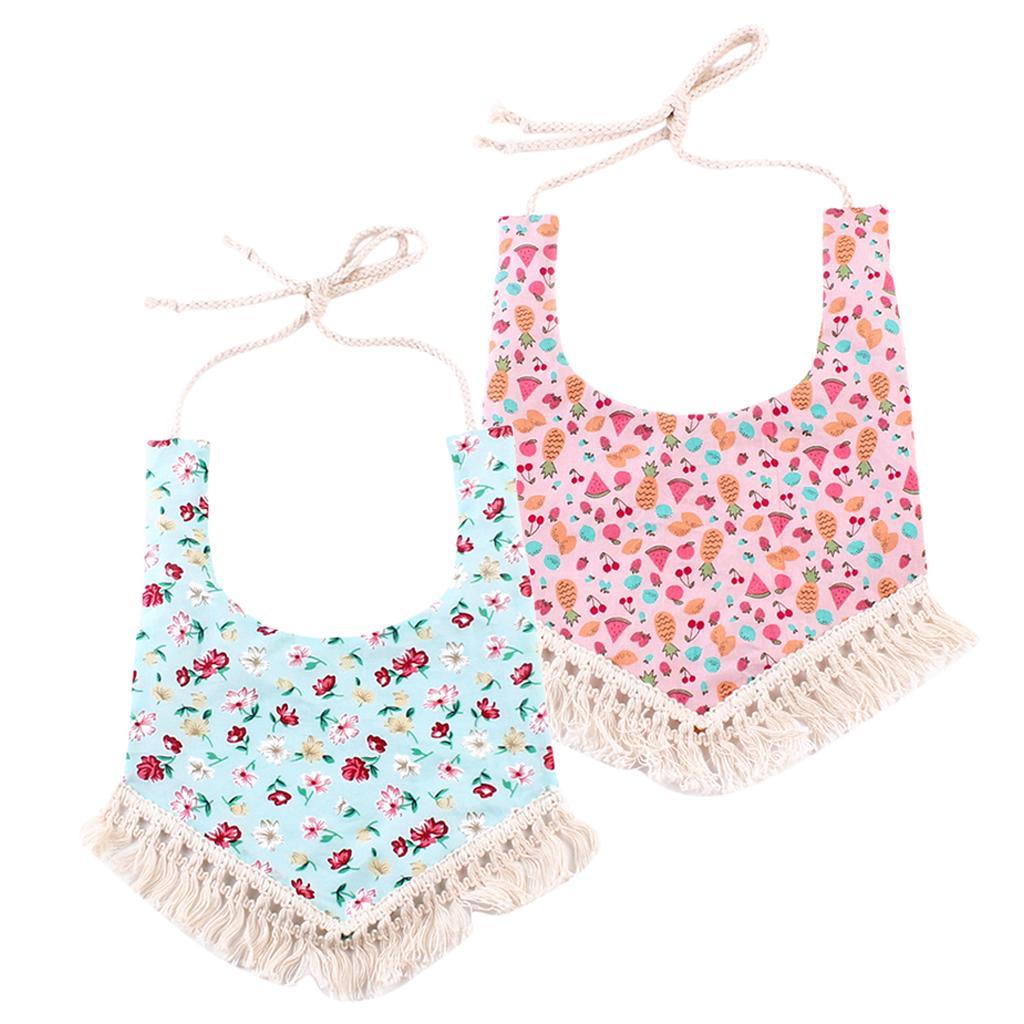 Infant Kids Baby Unisex Feeding Saliva Towel Dribble Triangle Bandana Bibs
