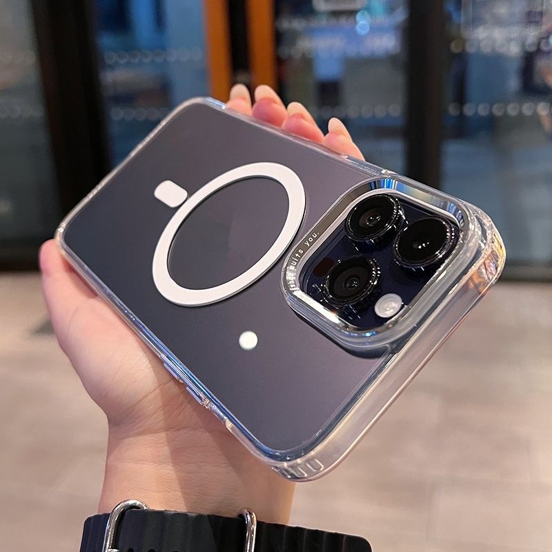 Ốp Điện Thoại Từ Chống Sốc cao cấp cho iphone 12 13 14 15 Pro max