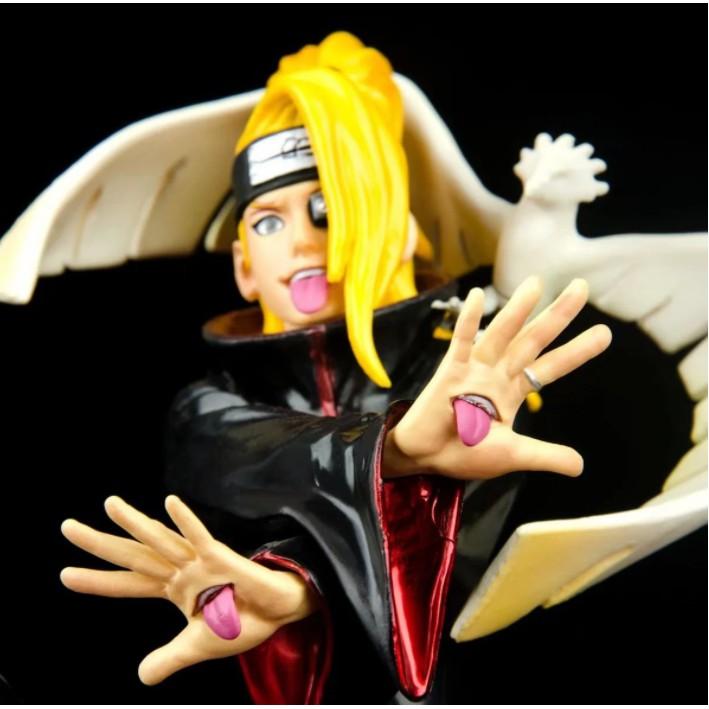 Mô hình Figure Naruto Akatsuki Deidara nổ tung 26Cm