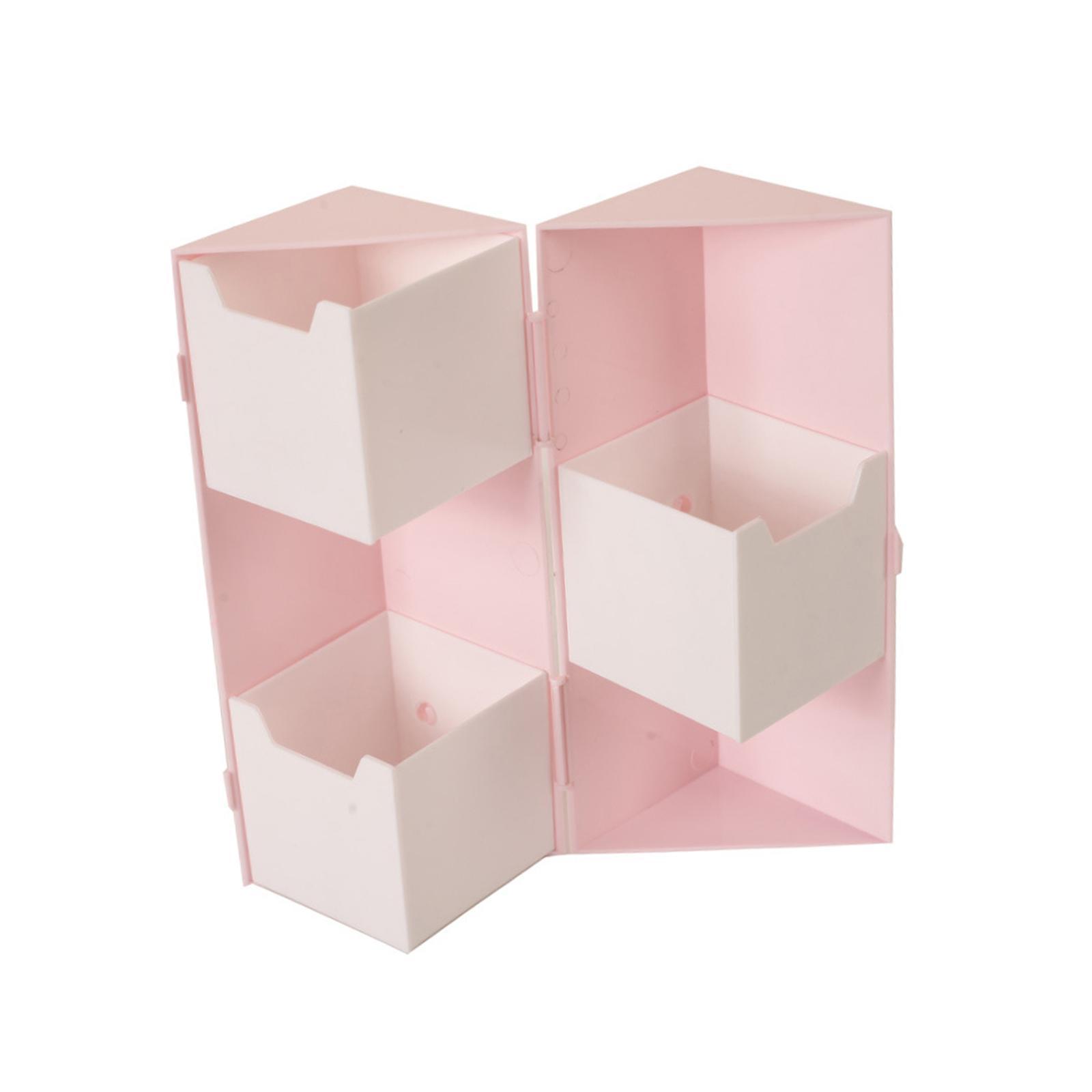 Creative Cosmetic Desktop Organizer, Organization, Jewelry Organizer Bathroom Organizer Case for Desk Bathroom Bedroom