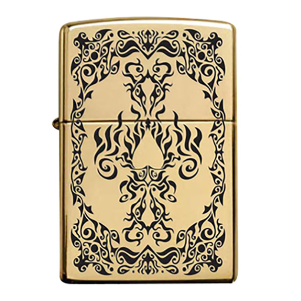 Bật Lửa Zippo 254b Khắc Axit Hoa Văn 24 - 254b.Hv24