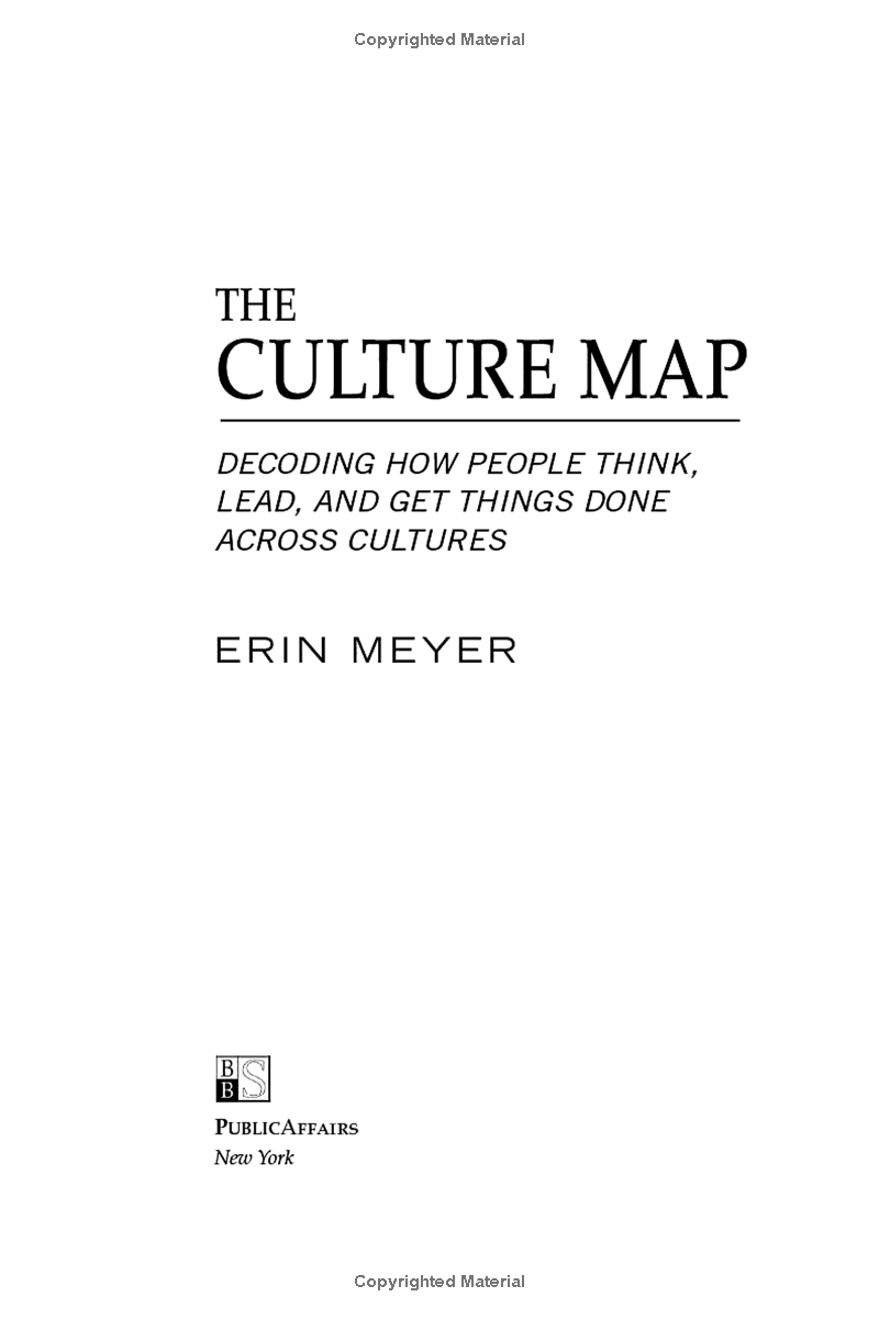 The Culture Map