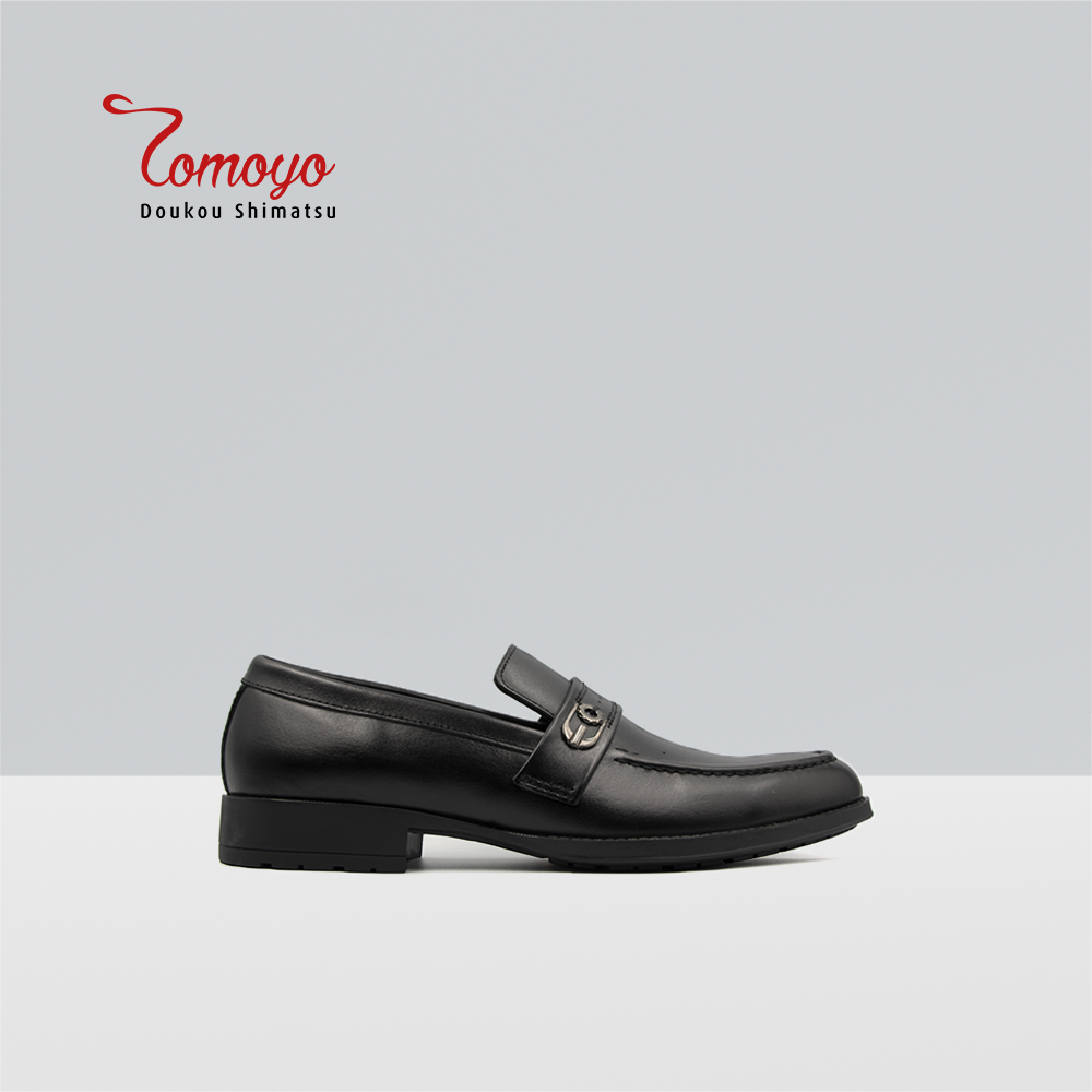 Giày Da Nam Bit Loafer Tomoyo TMN06901