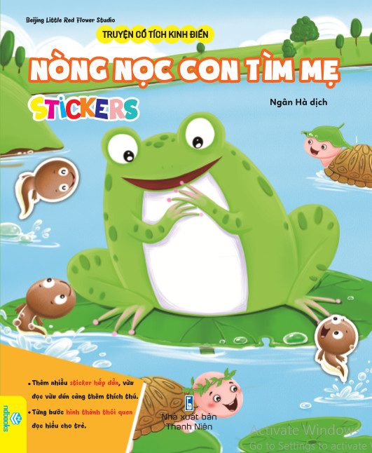 Sách - Combo 8 Cuốn Truyện Cổ Tích Kinh Điển Stickers - Ndbooks