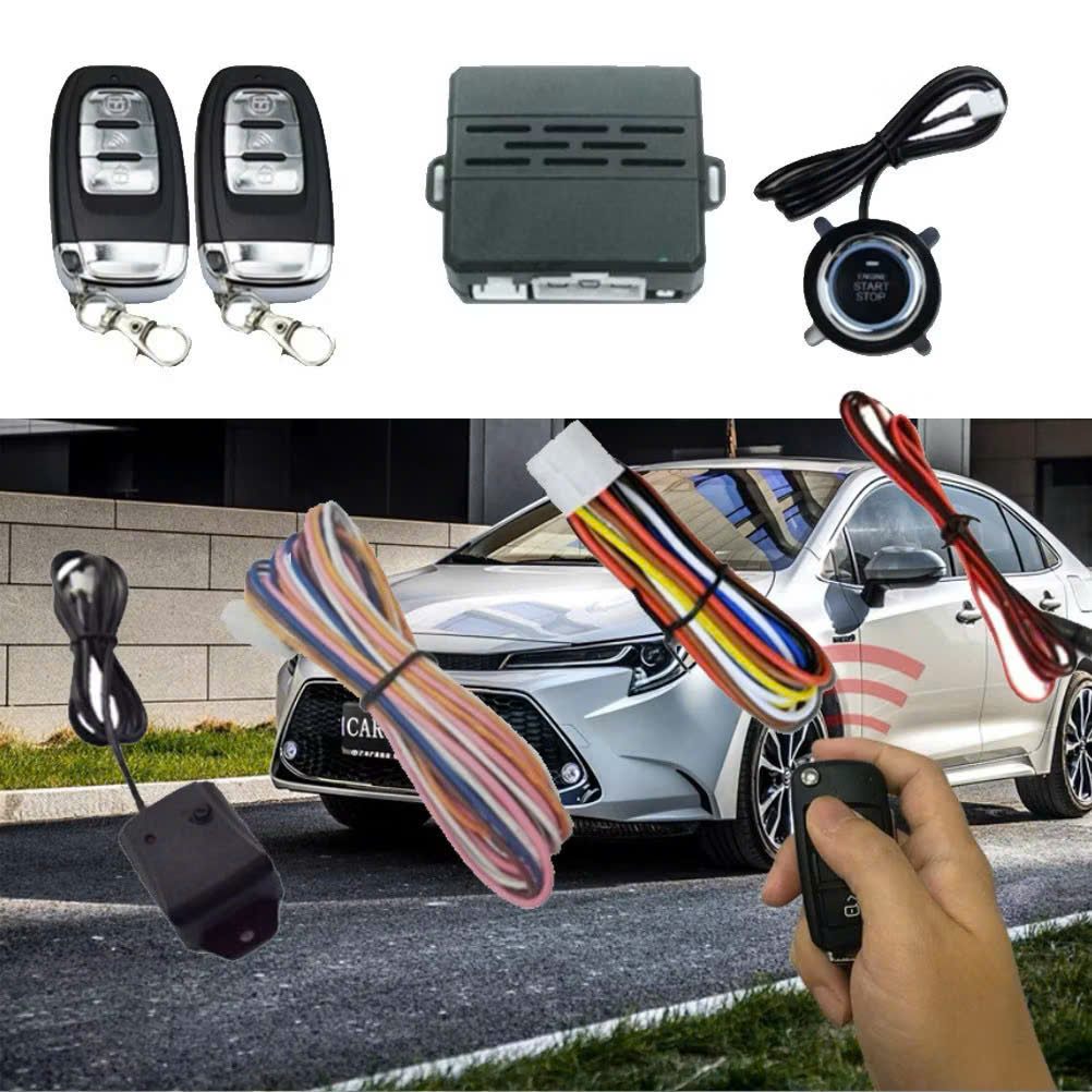 Smartkey Ô Tô Có App Đề Nổ Từ Xa – Điều Khiển Xe Từ Điện Thoại, Tự Động Đóng Mở Cửa, Nâng Cấp Xe Hiện Đại, đèn trang trí