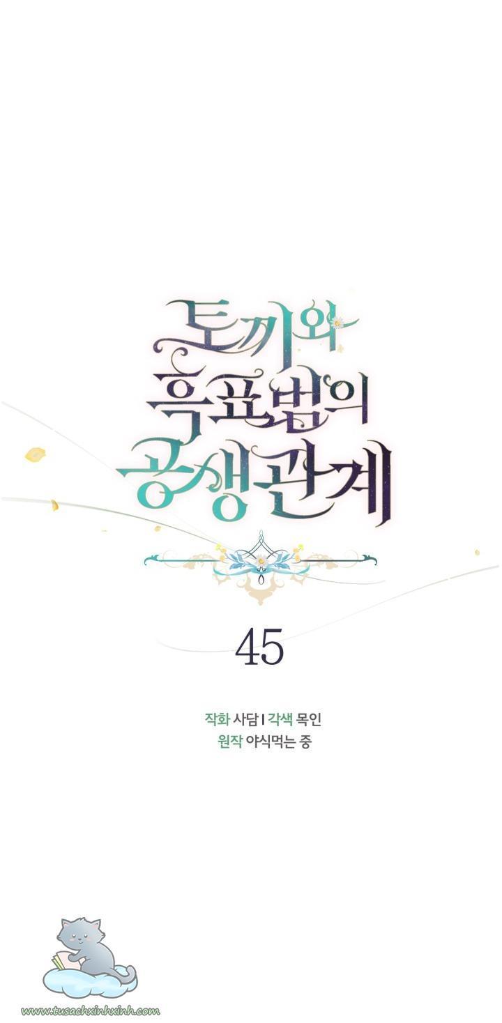 quan hệ cộng sinh giữa báo đen và thỏ trắng chapter 45 20