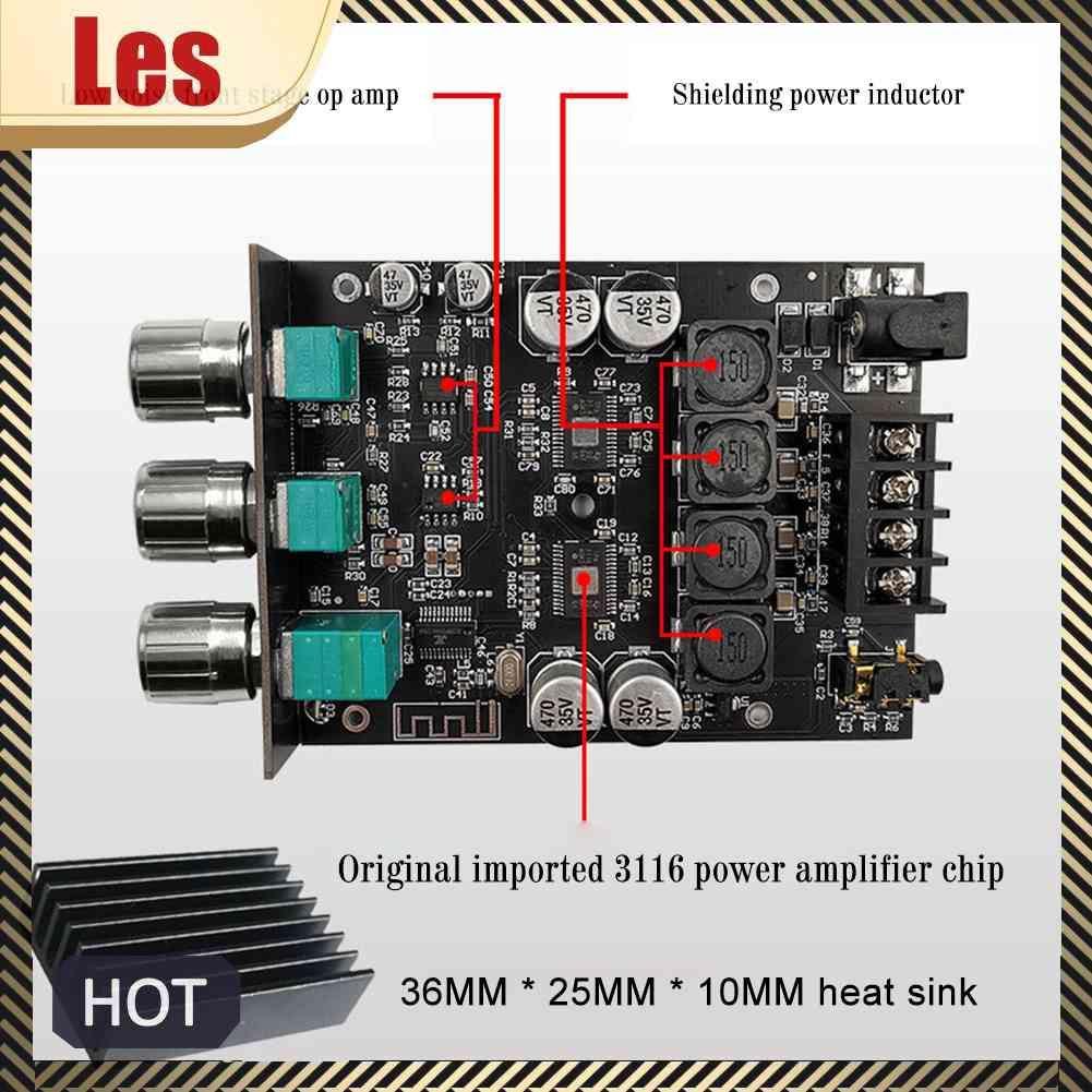 Bảng Mạch Khuếch Đại Âm Thanh ZK-1002T HIFI 2.0 Kênh 100Wx2 Chuyên Dụng