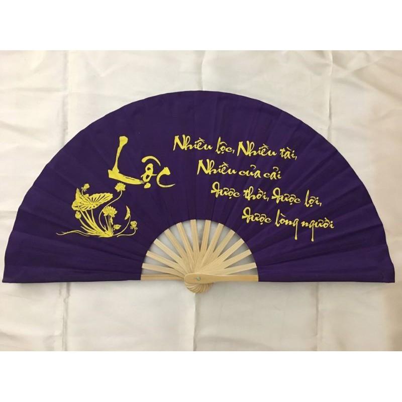 QUẠT VẢI NAN TRE HÀNG THỦ CÔNG VIỆT NAM ĐẸP BỀN CHẮC