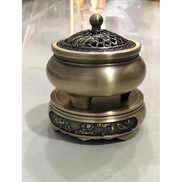 Bộ Lư xông trầm bằng đồng chuẩn