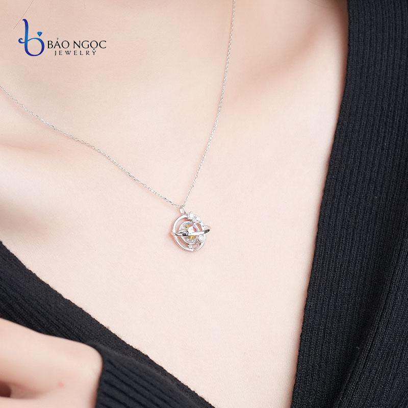 Dây Chuyền Bạc Ý S925 Hành Tinh Xa Xôi Thần Bí Diệu Kì - DB2833 - Bảo Ngọc Jewelry