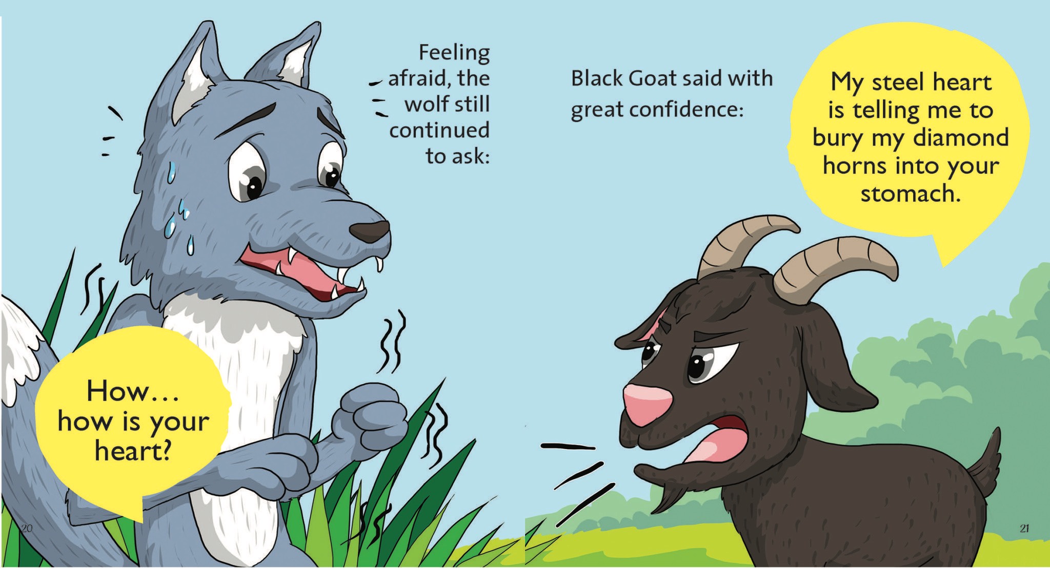 The black goat ( Best fables for kids) Truyện tranh đơn ngữ cho thiếu nhi