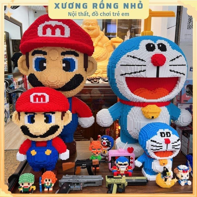 Mô hình doramon thần tài size 91cm, mô hình mom thần tài size lớn tặng kèm búa