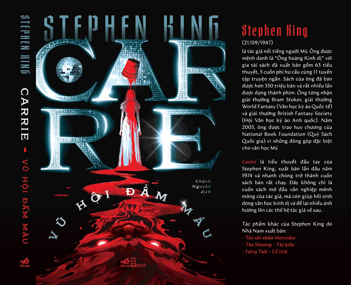 Sách - Carrie - Vũ hội đẫm máu (Stephen King) (Nhã Nam Official)