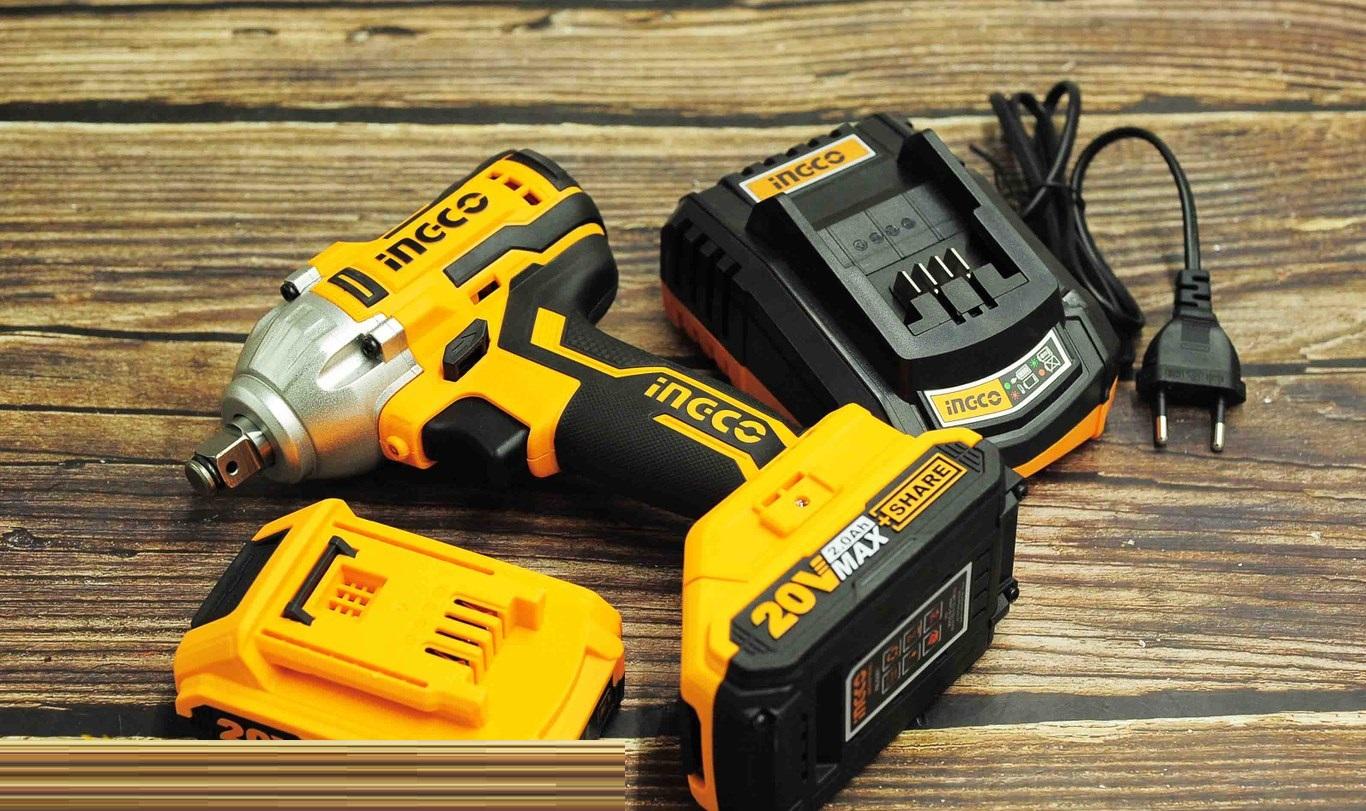 MÁY VẶN/SIẾT BU LÔNG DÙNG PIN 20V INGCO CIWLI2001 - HÀNG CHÍNH HÃNG