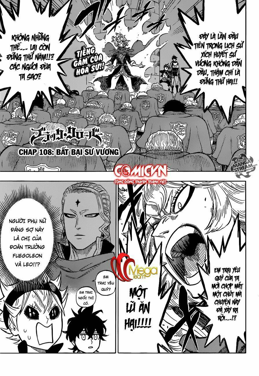 black clover - pháp sư không phép thuật chapter 108 1