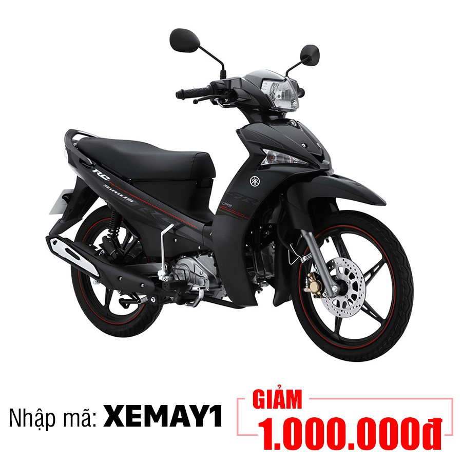 Xe Máy Yamaha Sirius Vành Đúc - Đen