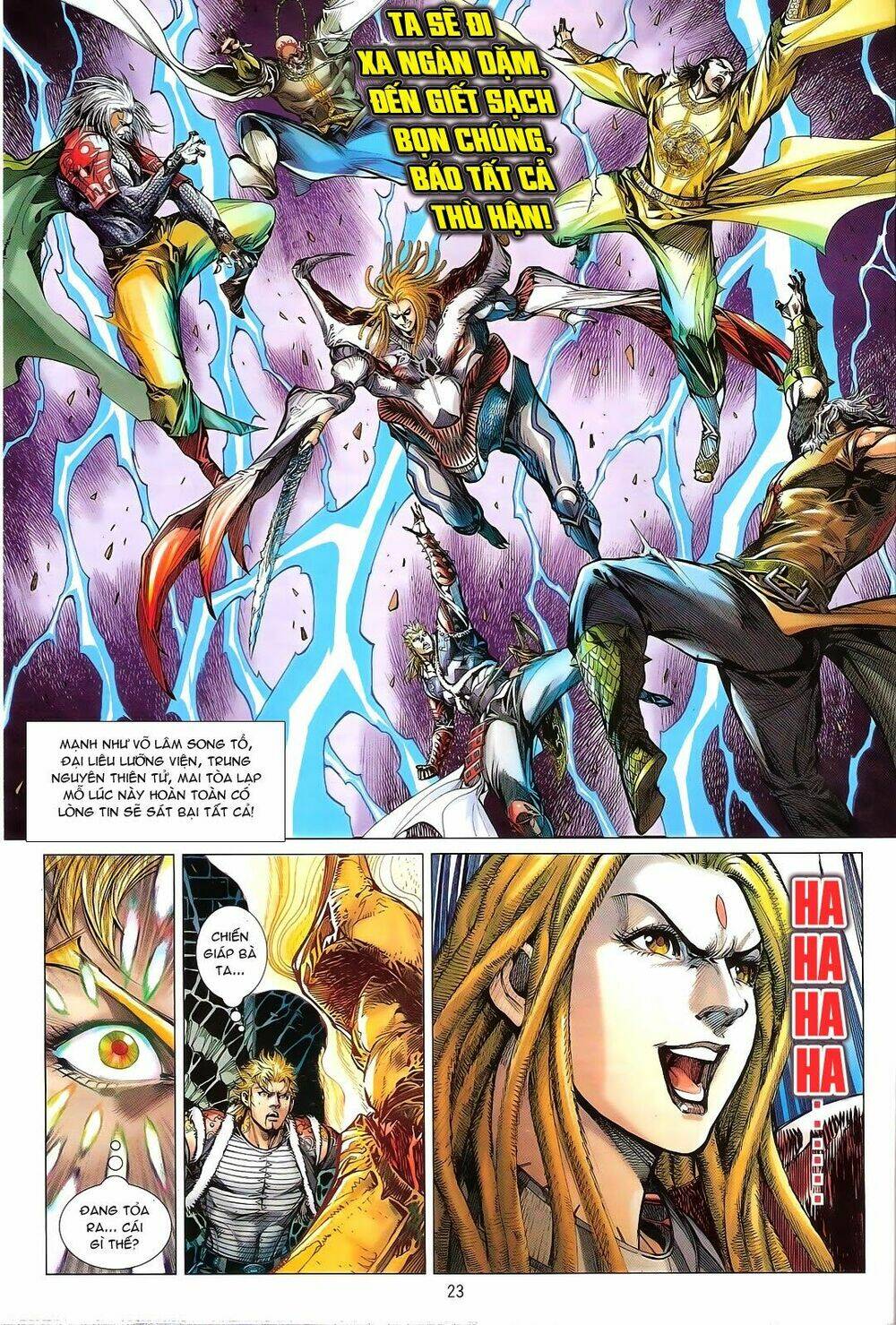 thiết tướng tung hoành (cựu tác) chapter 118 22