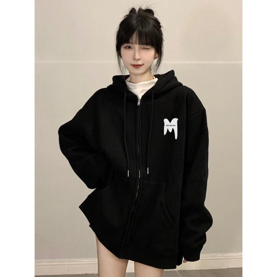 Áo hoodie nam nữ sweater thun nỉ ngoại unisex from rộng siêu dày dặn in M phong cách lạ bao đẹp hàng mới