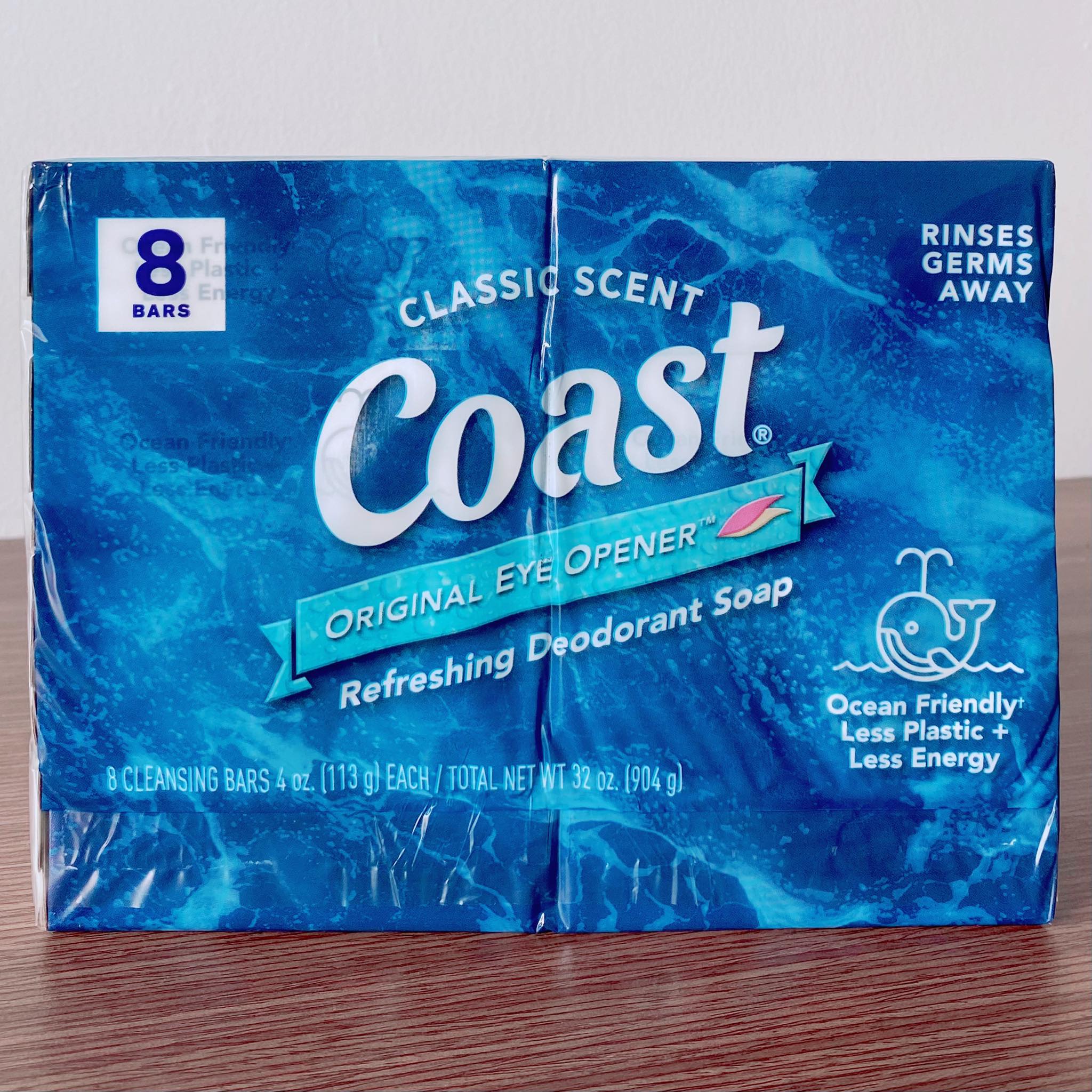 Xà Bông Cục Coast Classic Scent Refreshing Deodorant Lốc 8 X 113g