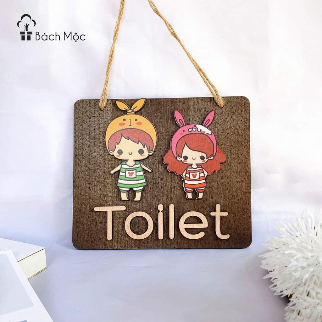 Bảng gỗ decor, bảng gỗ Toilet nhiều mẫu