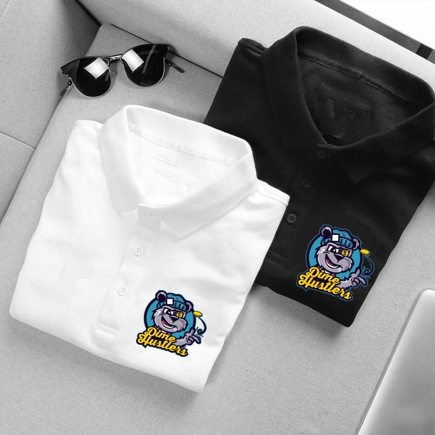 Áo polo nam , cổ dệt bo len ,áo thun nam có cổ tay ngắn thanh lịch Gấu - Soha Clothing