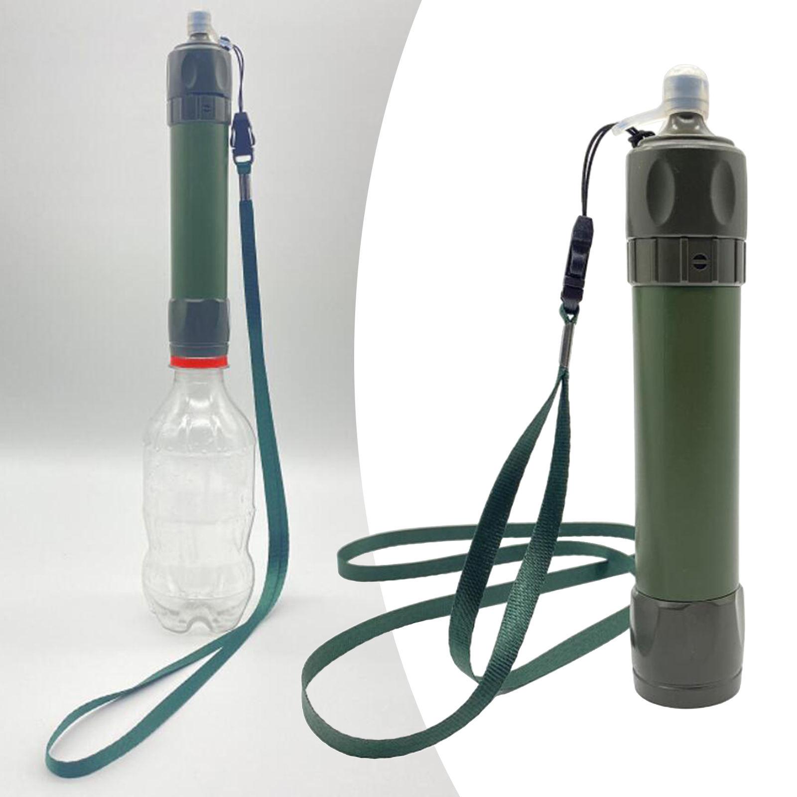 Outdoor Water Filter Straw Purifier Filtration System Camping Hiking Travel