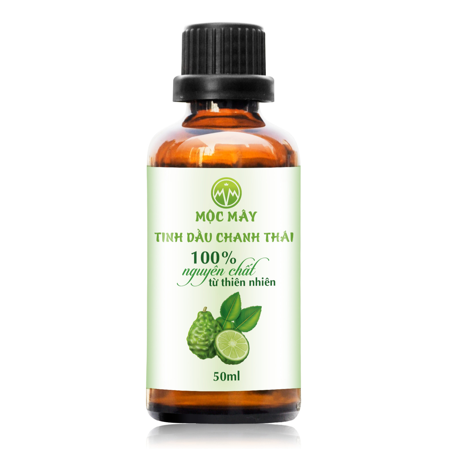 Tinh dầu Chanh tươi 50ml Mộc Mây - tinh dầu thiên nhiên nguyên chất 100% - chất lượng và mùi hương vượt trội - Có kiểm định