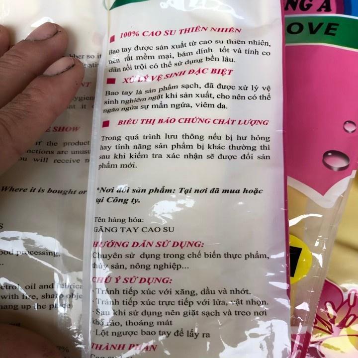 Găng tay cao su rửa bát, dọn dẹp vệ sinh siêu dai, siêu bền - CỠ DÀI