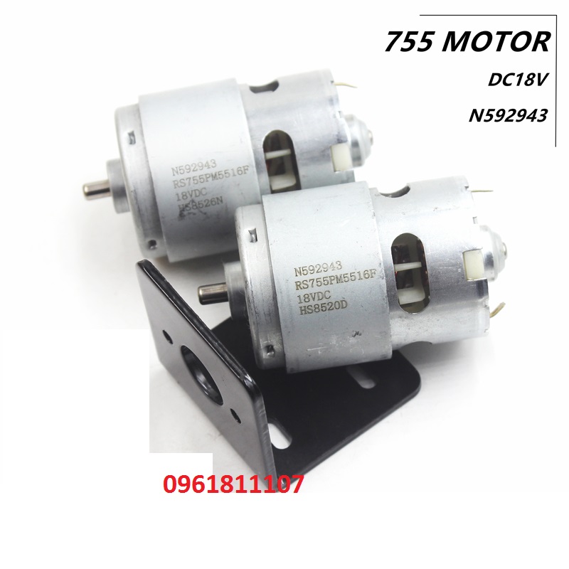 Motor 755 18V cho máy khoan pin