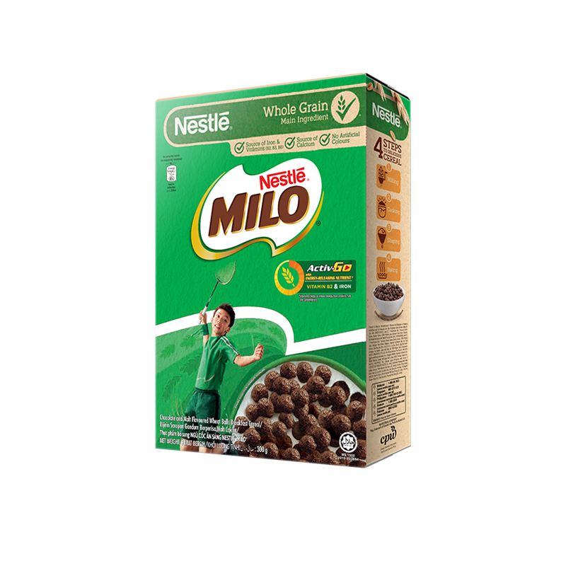 Ngũ cốc ăn sáng MILO (Hộp 300g)