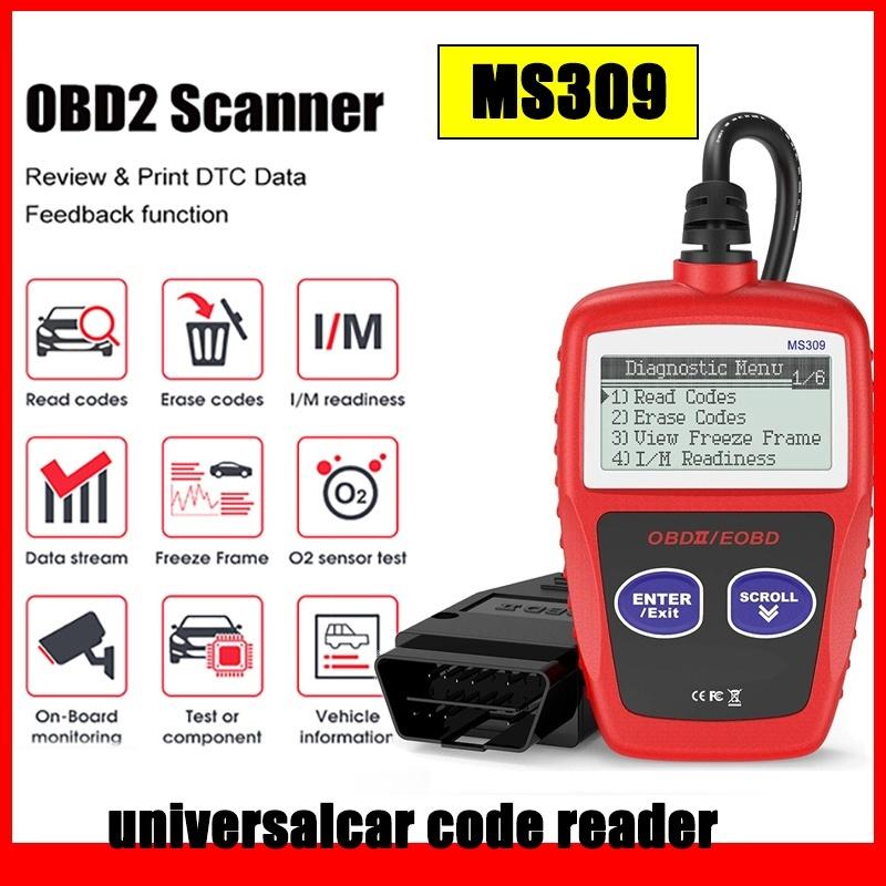 Máy đọc mã ô tô Obd2 Ms309 Công cụ chẩn đoán tự động