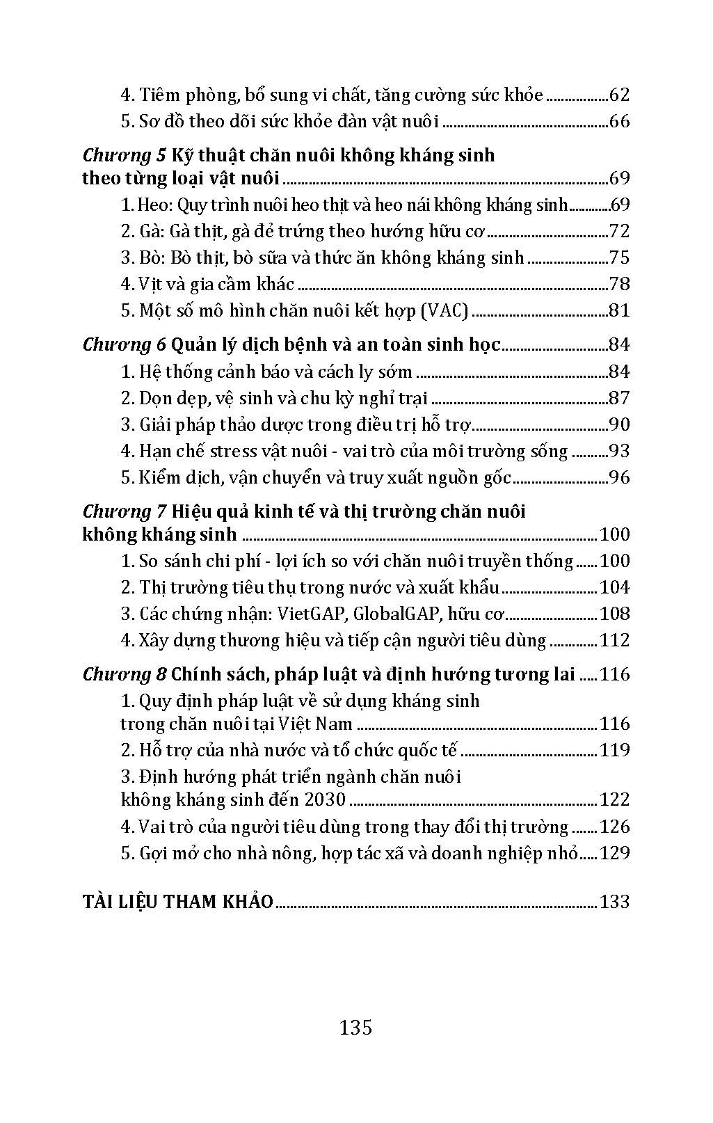 Nông Nghiệp Hữu Cơ - Chăn Nuôi Không Kháng Sinh