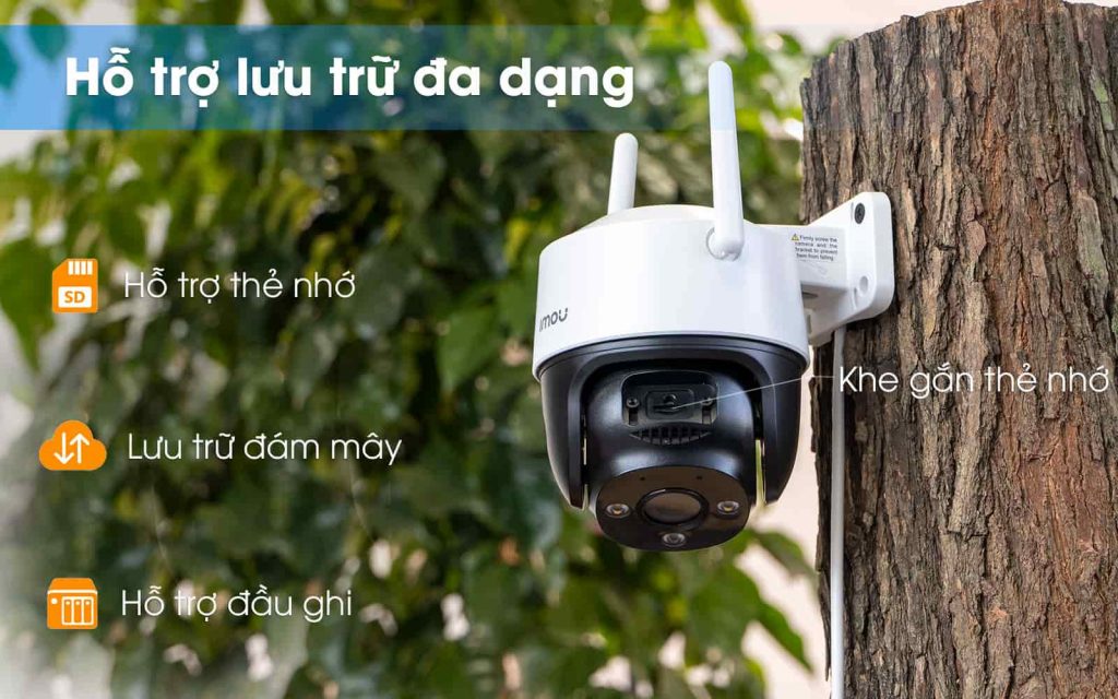 Camera Wifi imou Cruiser SE+ S41FEP 4MP, Đàm thoại 2 chiều, Có Màu đêm, Phát hiện chuyển động - Hàng chính hãng