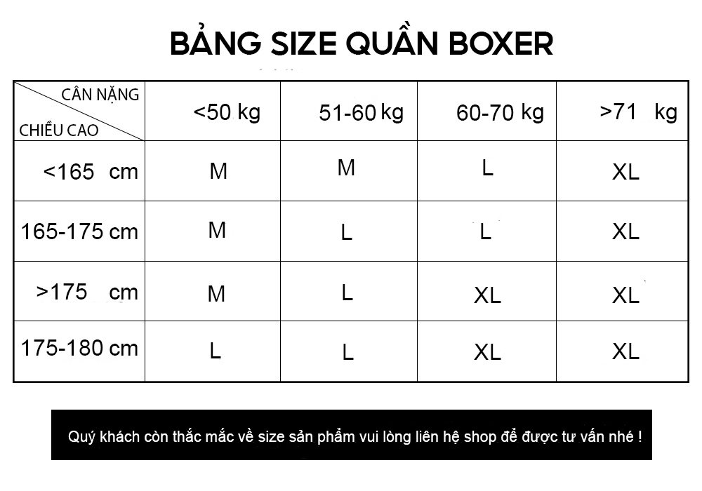 Quần Lót Boxer Briefs Nam ROUGH Công Nghệ Dệt Không Đường May Vải Cotton Thoáng Khí Co Giãn - M