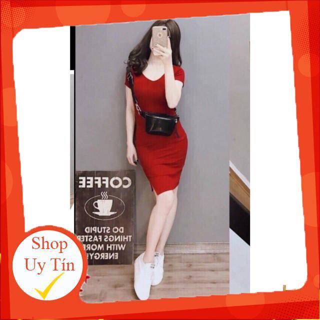 HÀNG ĐẸP GIÁ TỐT_ ĐẦM BODY THUN ZIP- ĐẦM ÔM BODY XẺ TÀ_ ĐẦM THUN ÔM ĐẸP -KÈM ẢNH THẬT _CÓ SẴN