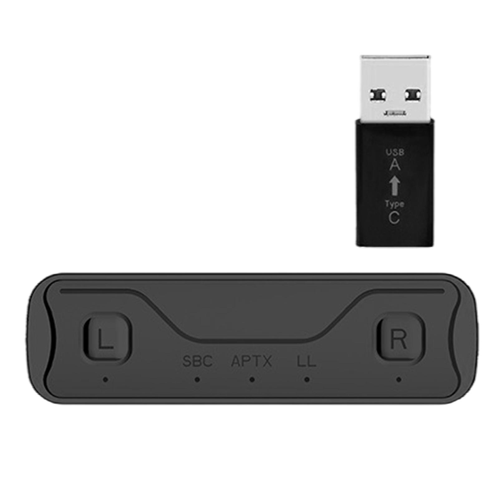 Bluetooth Adapter USB C to A Converter Low Latency   Switch Laptop PC