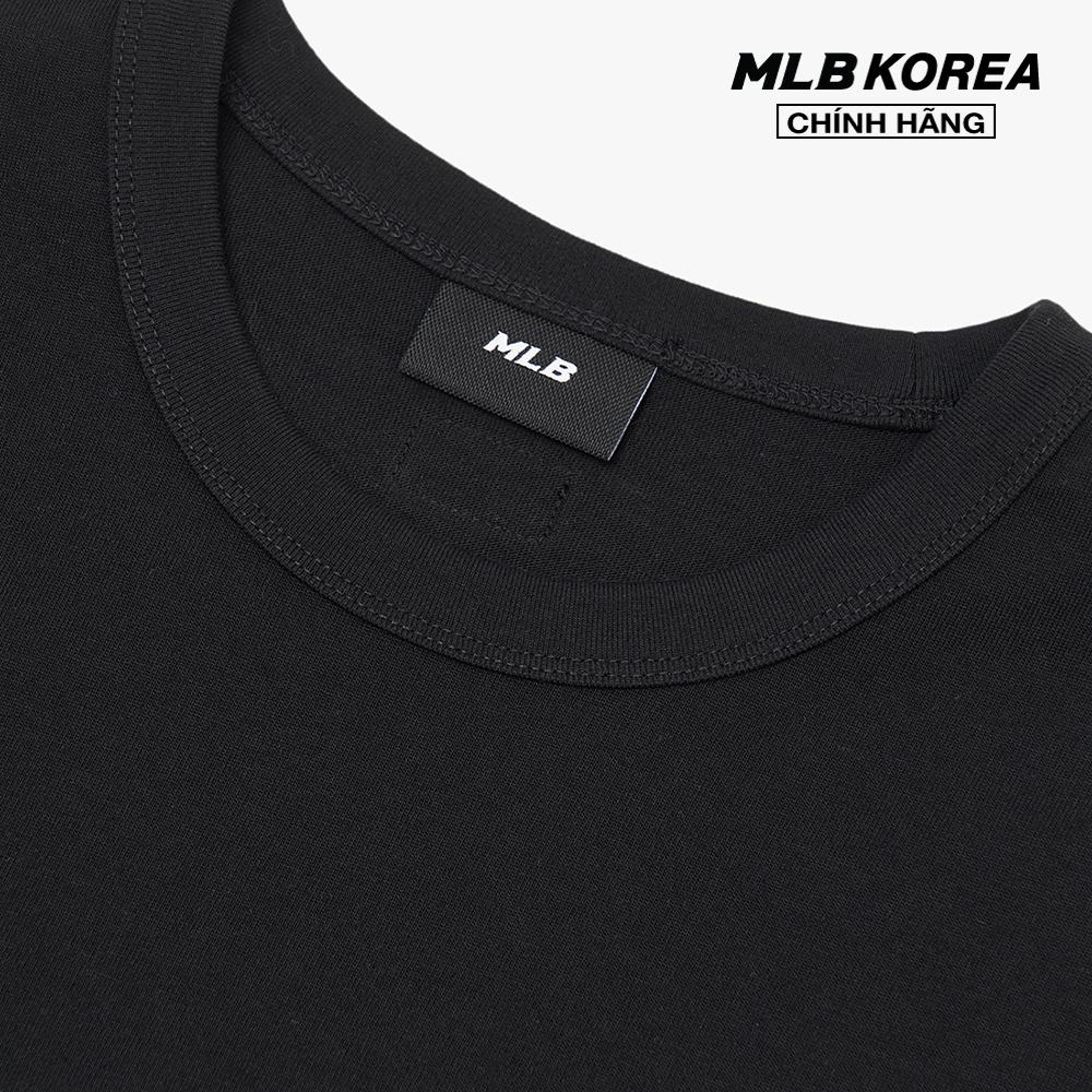 MLB - Áo thun phom suông ngắn tay Checkerboard Back Logo 3ATSM8023