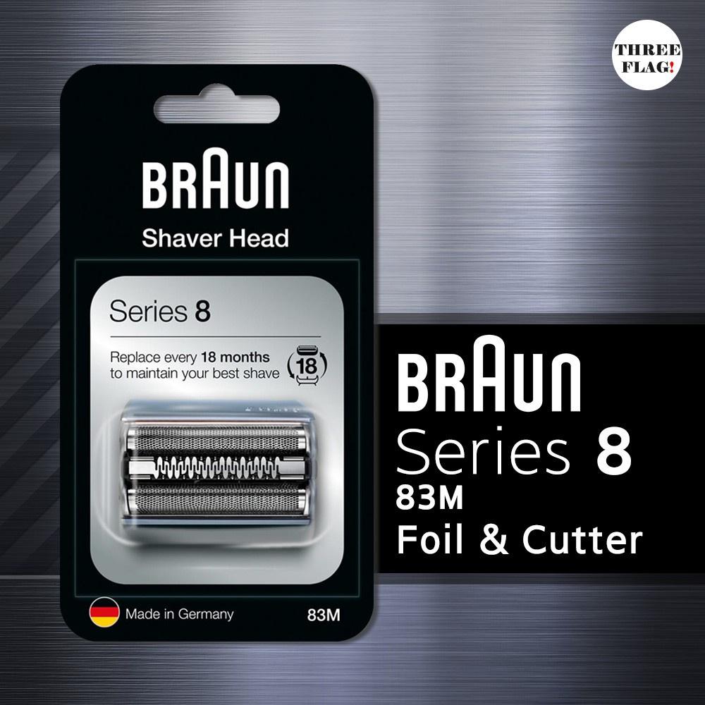 BỘ MÀNG LƯỠI DAO DÀNH CHO MÁY CẠO RÂU BRAUN SERIES 8 BRAUN 83M hàng nhập khẩu