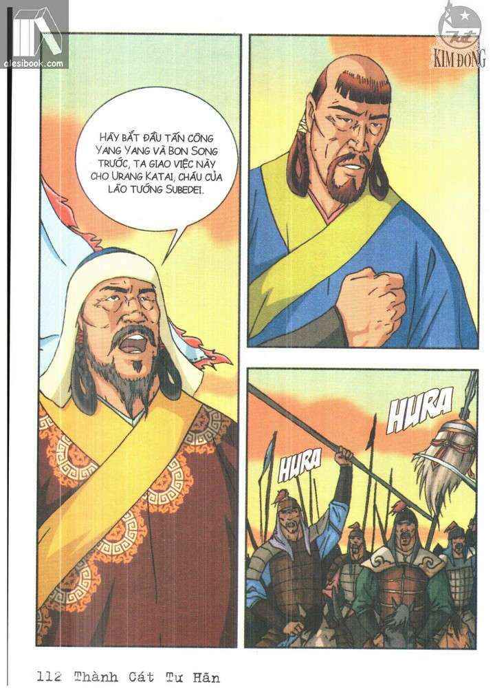 thành cát tư hãn chapter 86 8