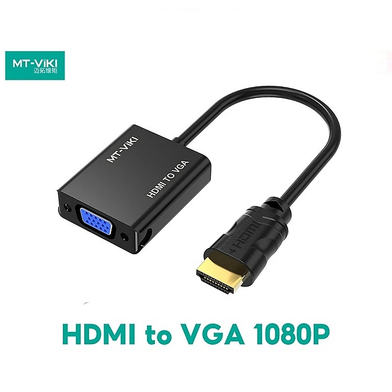 Cáp chuyển đổi HDMI sang VGA dài 20cm MT-ViKi cao cấp